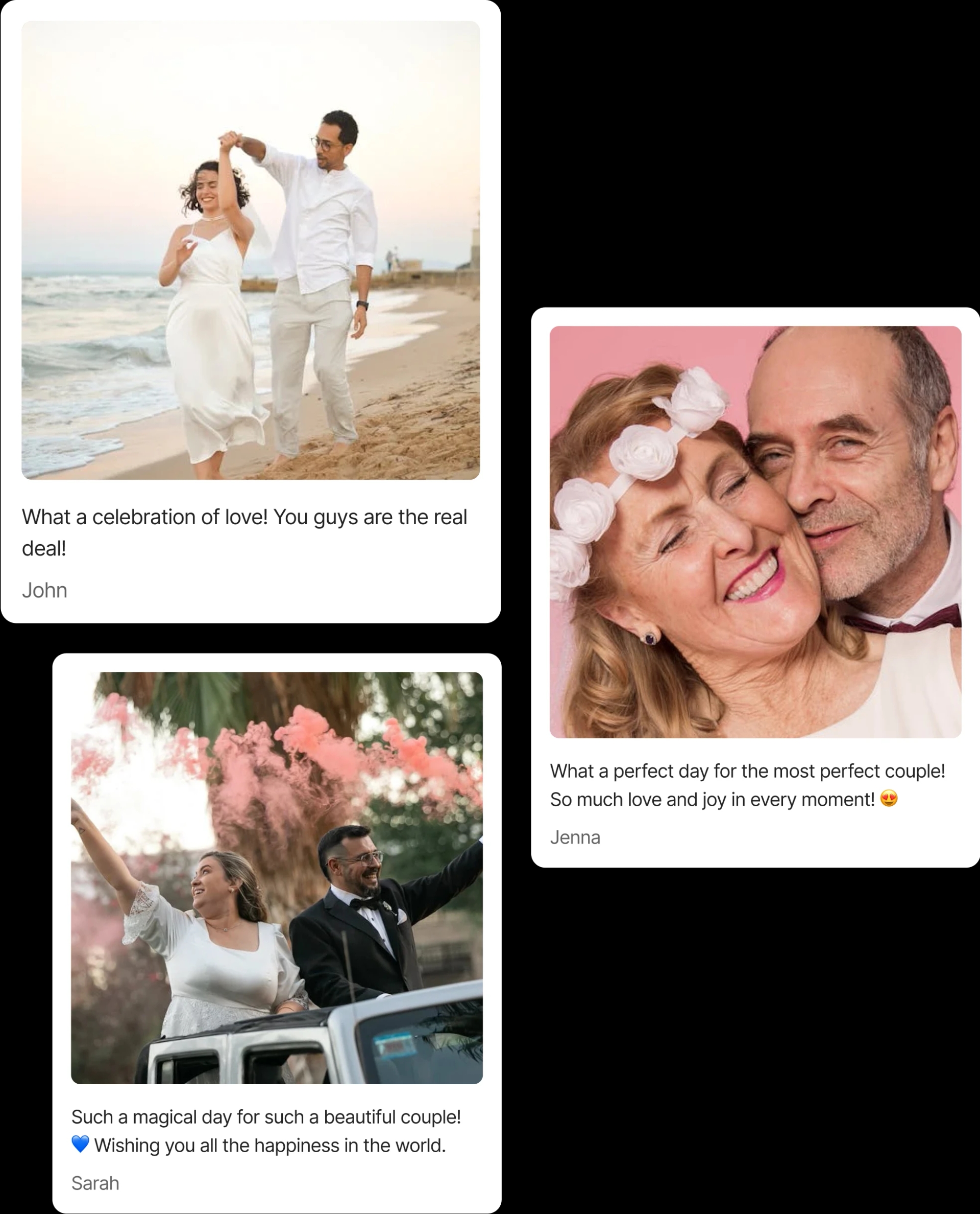 Why choose Rompolo for your digital wedding guestbook?