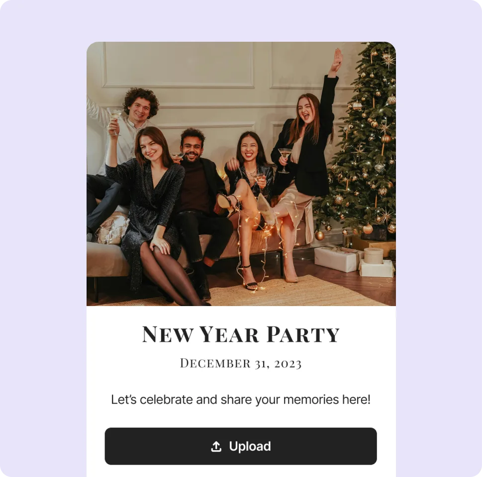 Create your party album