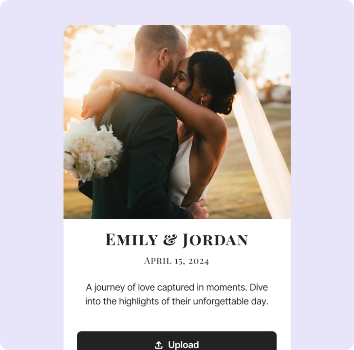 Create your wedding album